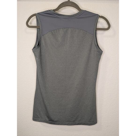 NIKE Women's Size Small Nike Golf Dri-Fit Tank Top Gray with White Swoosh $30 - Picture 6 of 7